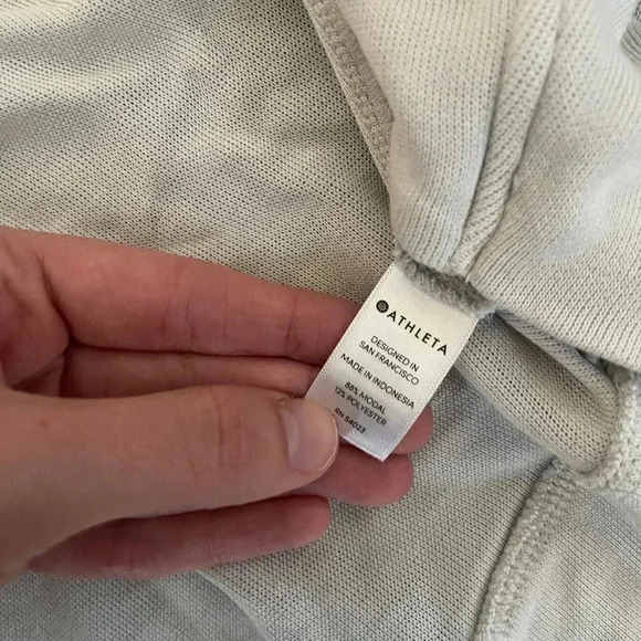 Athleta cream shall oversized cardigan size medium - Picture 7 of 10